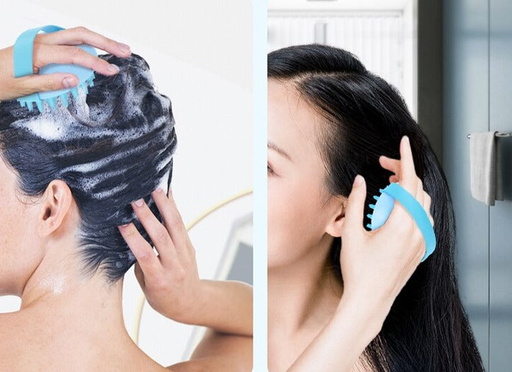 Hårbottenmassage Duschborste