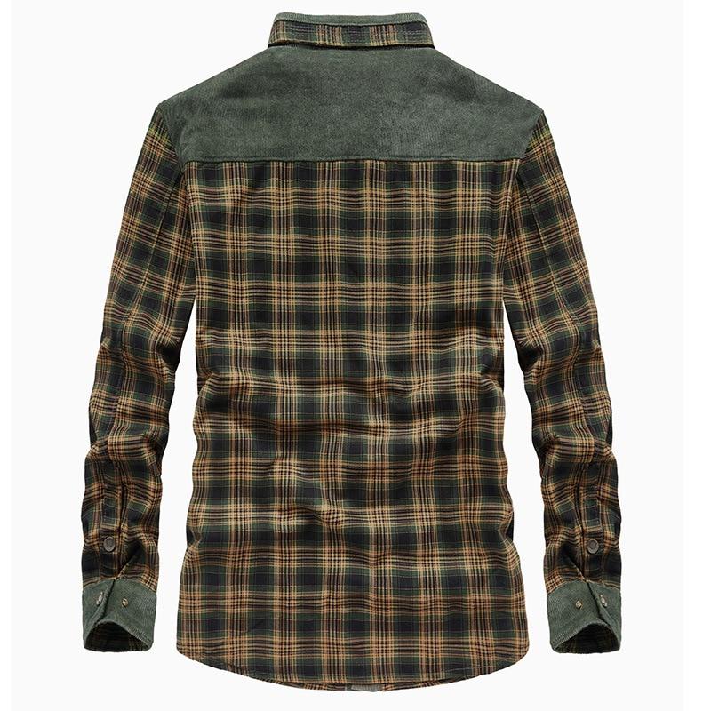 Flannel Plaid vinterjacka