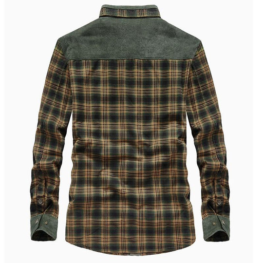 Flannel Plaid vinterjacka