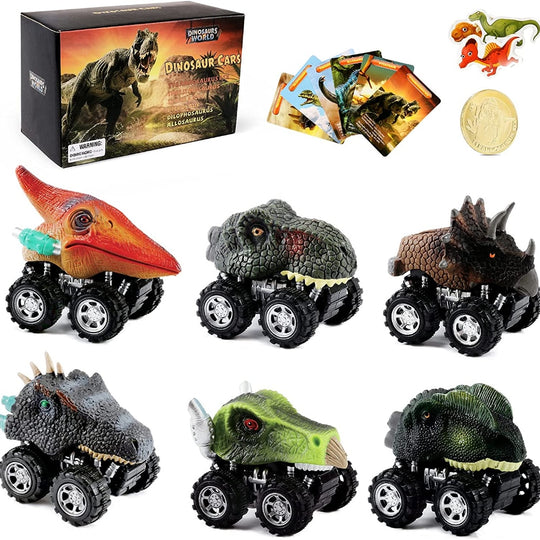 Mini bil för dinosaurier