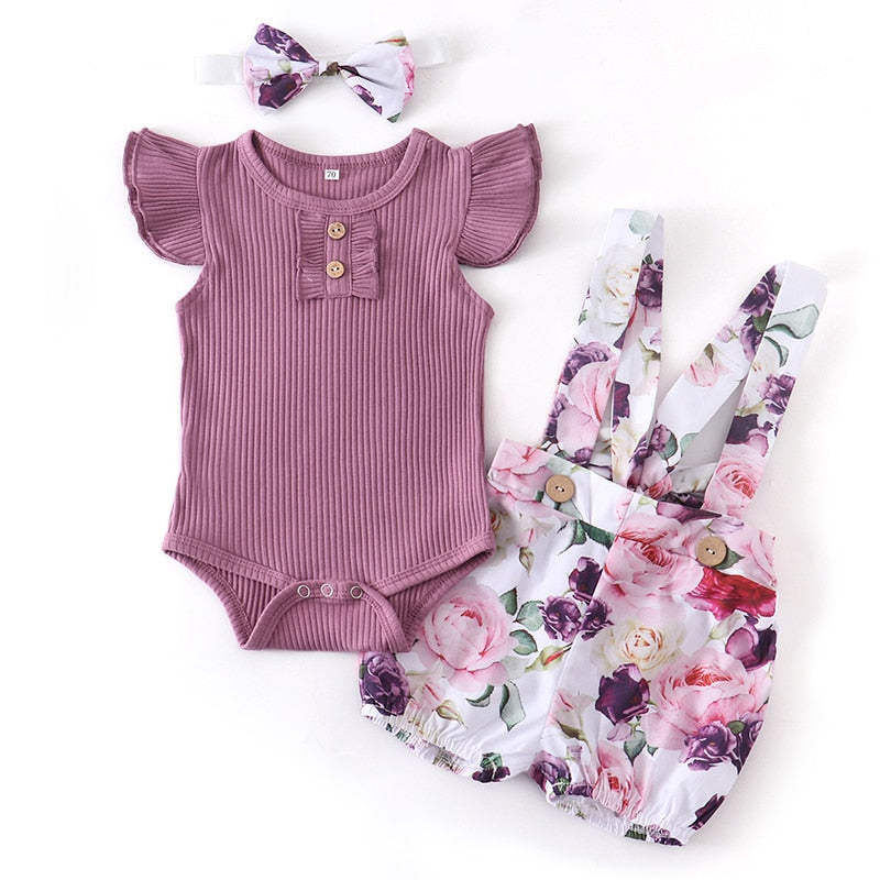 Våren Baby Outfit Uppsättning