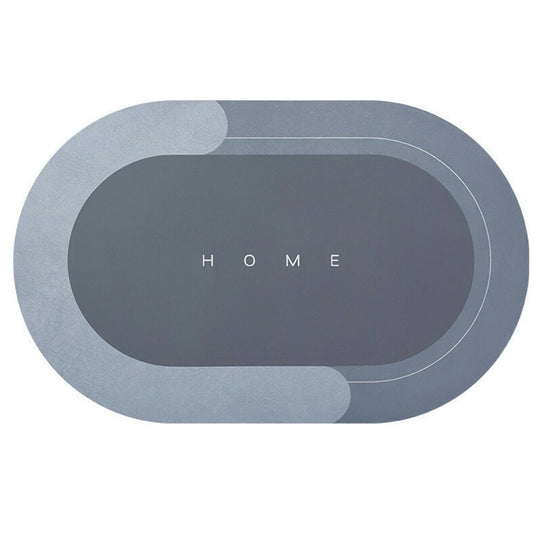 Quick Dry Oval Mat