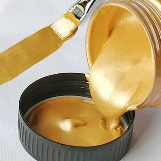 Metallisk akrylfärg