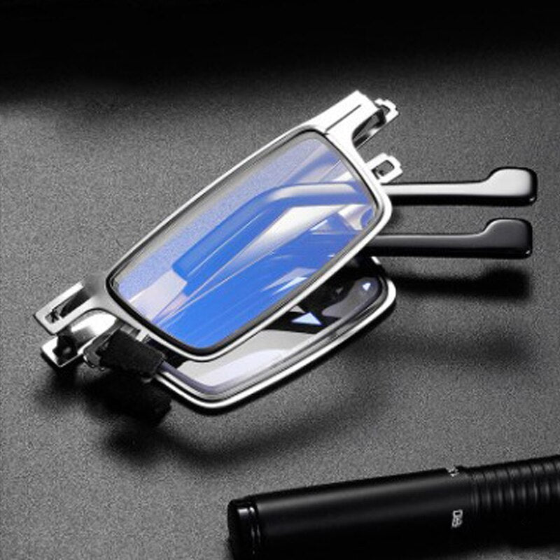 Anti-blått ljus Fällbara glasögon