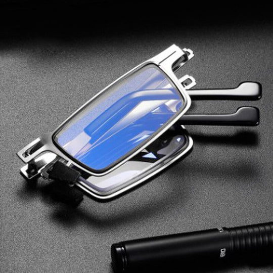 Anti-blått ljus Fällbara glasögon