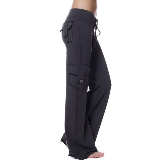 Kvinnor Bootleg Cargo Pants