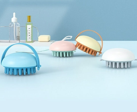 Hårbottenmassage Duschborste