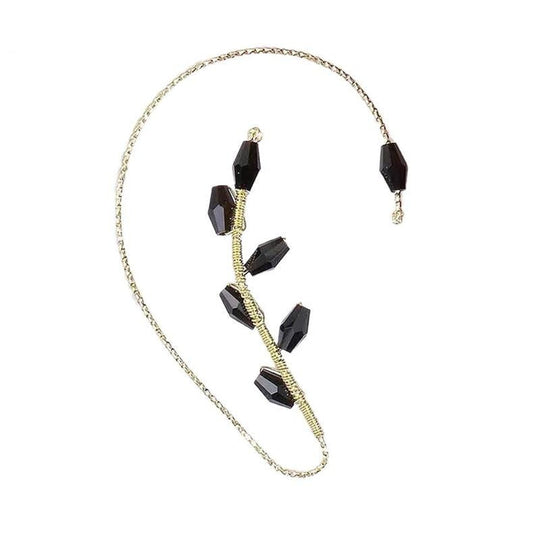 Flower Art klipp örhängen