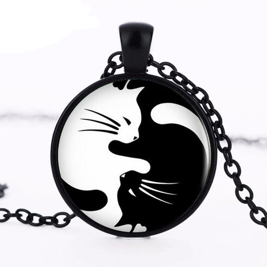 Cat Yingyang halsband