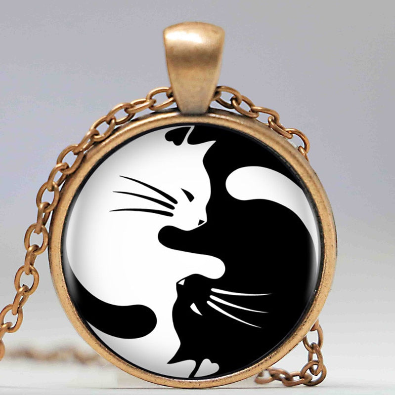 Cat Yingyang halsband
