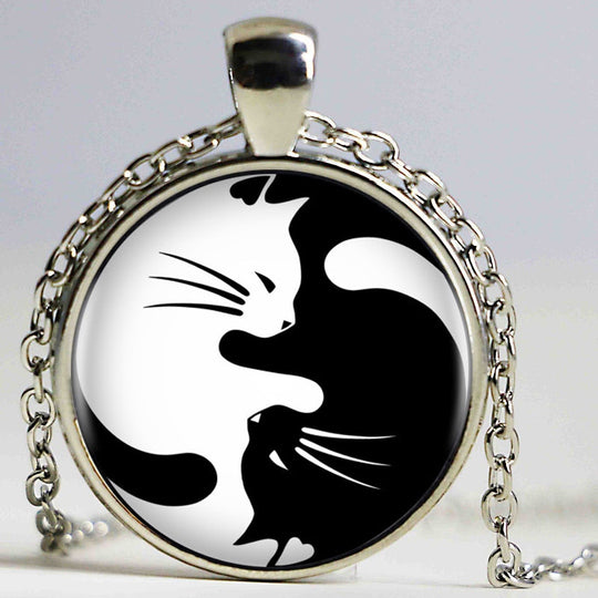 Cat Yingyang halsband