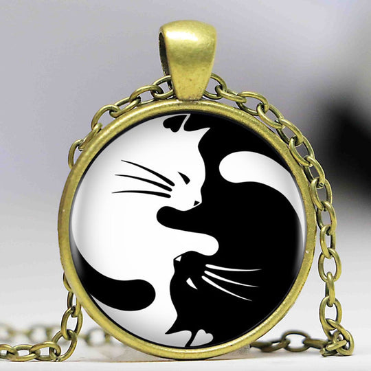 Cat Yingyang halsband