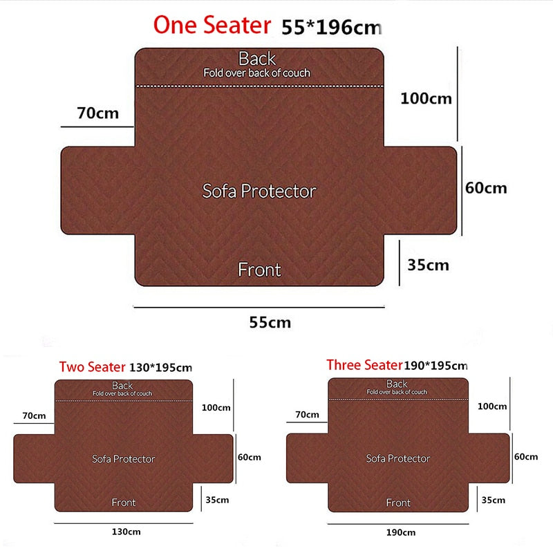 Anti-slijtvaste Sofa Beschermer Belleza