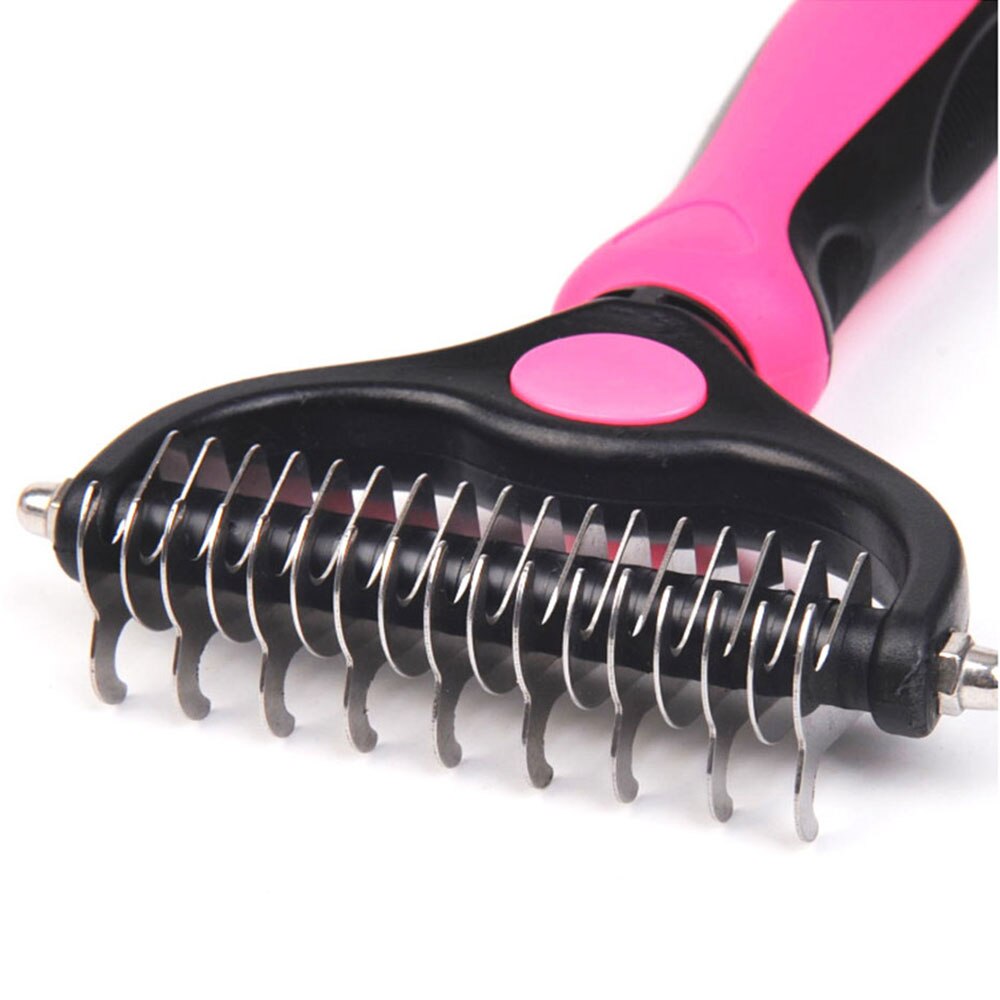 Pälsborttagning för husdjur Grooming Comb