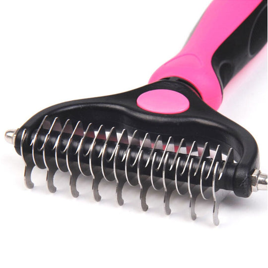 Pälsborttagning för husdjur Grooming Comb