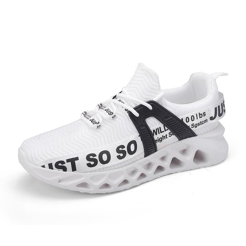 Unisex andningsbara skor med stötdämpning Sneakers