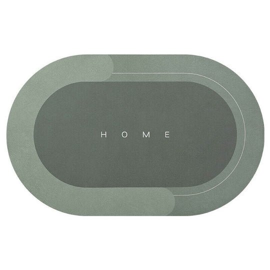 Quick Dry Oval Mat