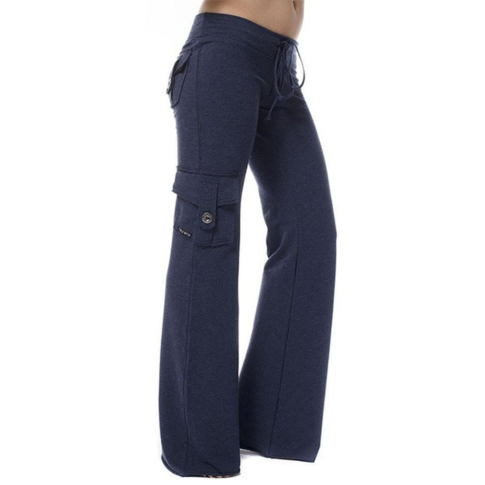 Kvinnor Bootleg Cargo Pants