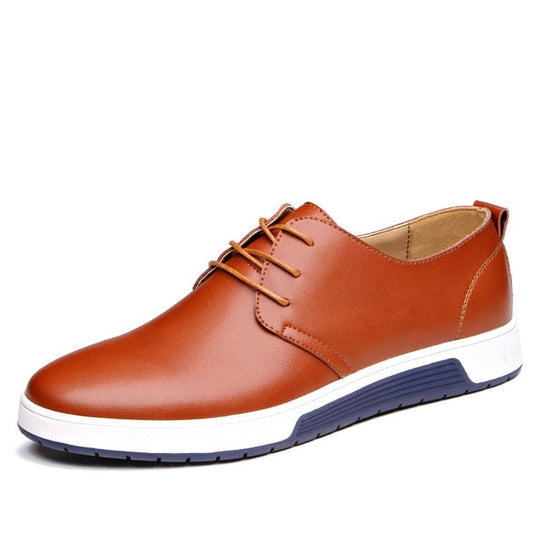 Oxford Läder Casual Skor