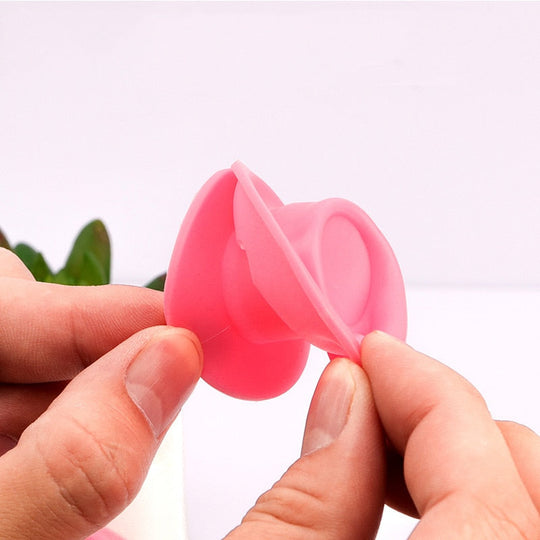 Värmelösa silikonhårkrullare (10 st)