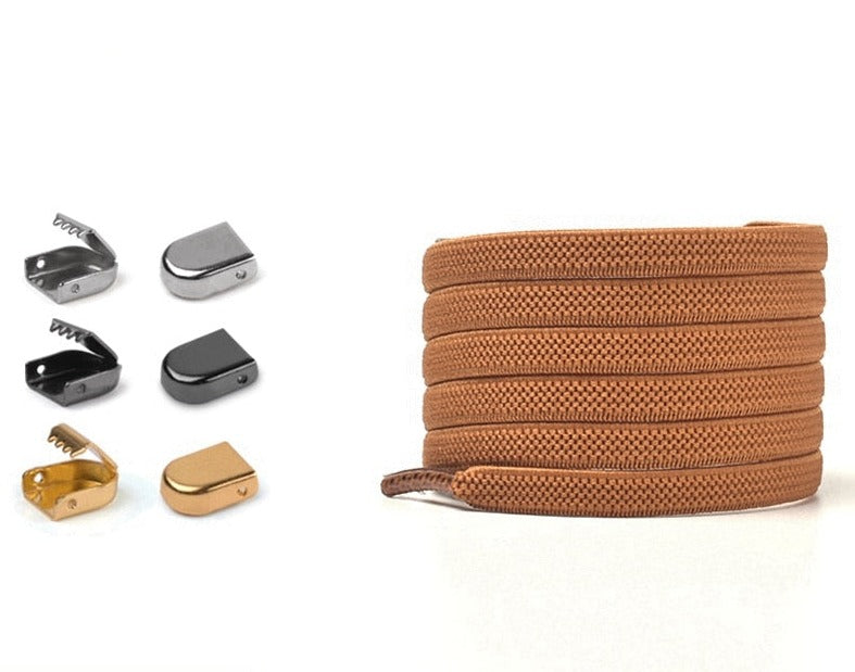 No-tie Elastiskt Spänne Spänne Skosnören