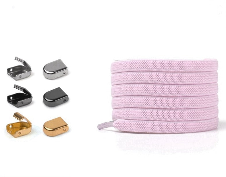 No-tie Elastiskt Spänne Spänne Skosnören