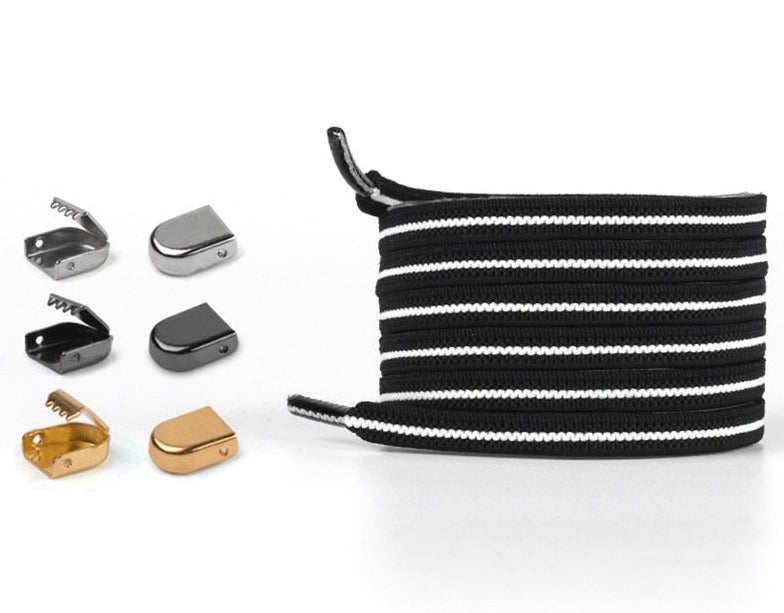 No-tie Elastiskt Spänne Spänne Skosnören