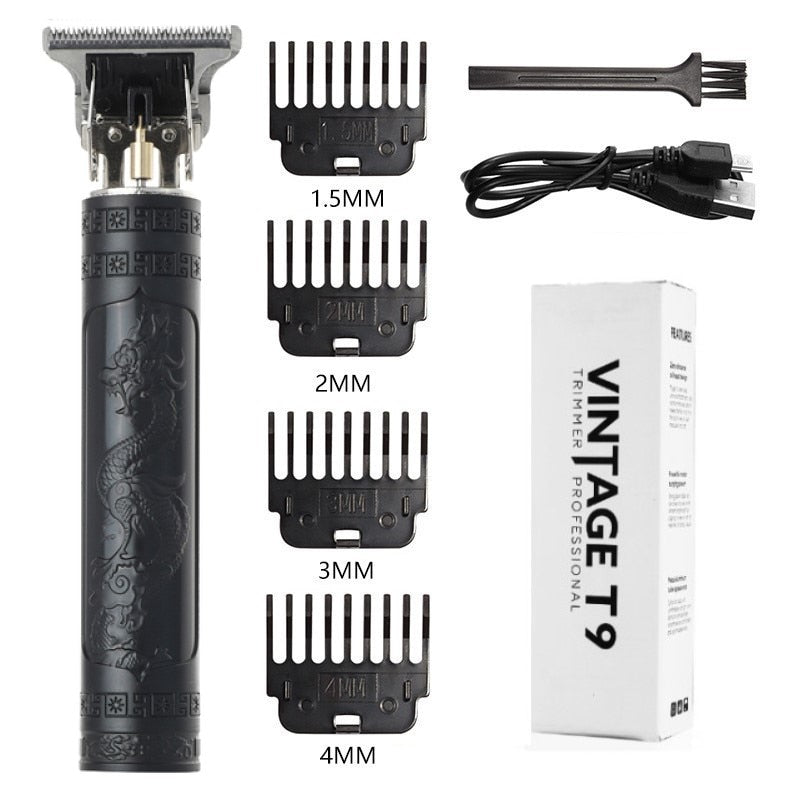 Vintage sladdlös hårtrimmer för män