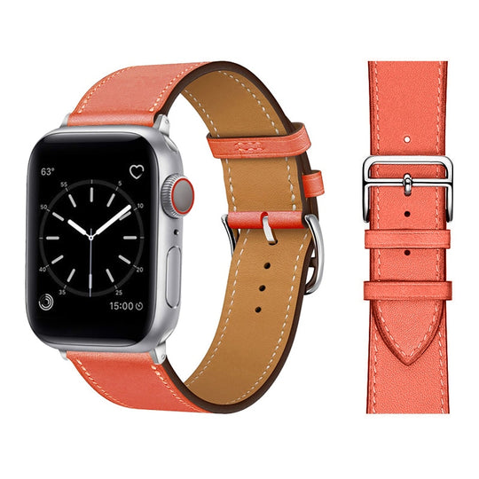 APPLE WATCH SYNTETISKT LÄDERREM