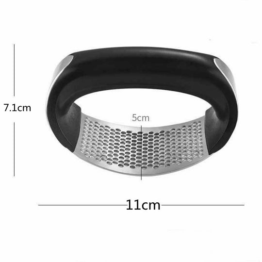 Vitlökskvarn i rostfritt stål