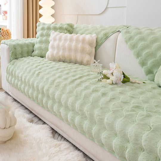Glidfritt Varmt Plysch Sofföverdrag
