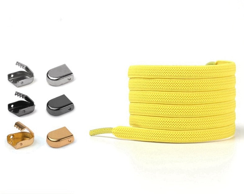 No-tie Elastiskt Spänne Spänne Skosnören