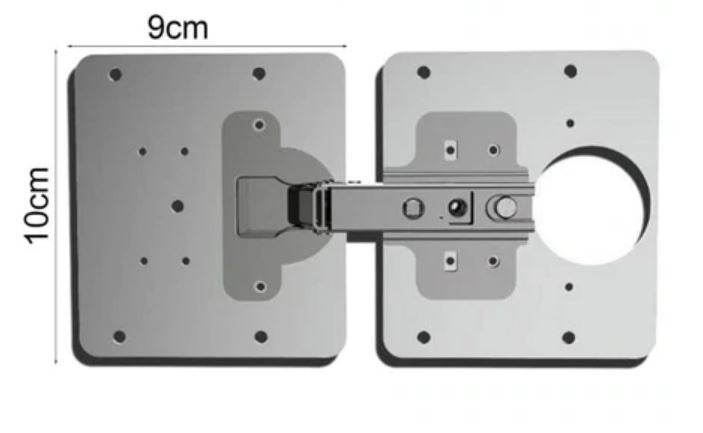 Reparationsplatta för Dörrgångjärn