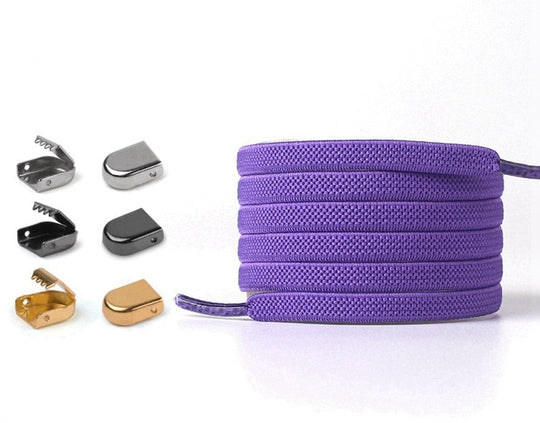 No-tie Elastiskt Spänne Spänne Skosnören