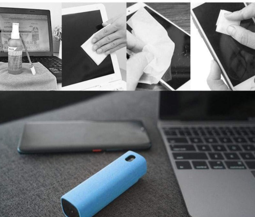 Bärbar fingeravtryckssäker skärmtvätt