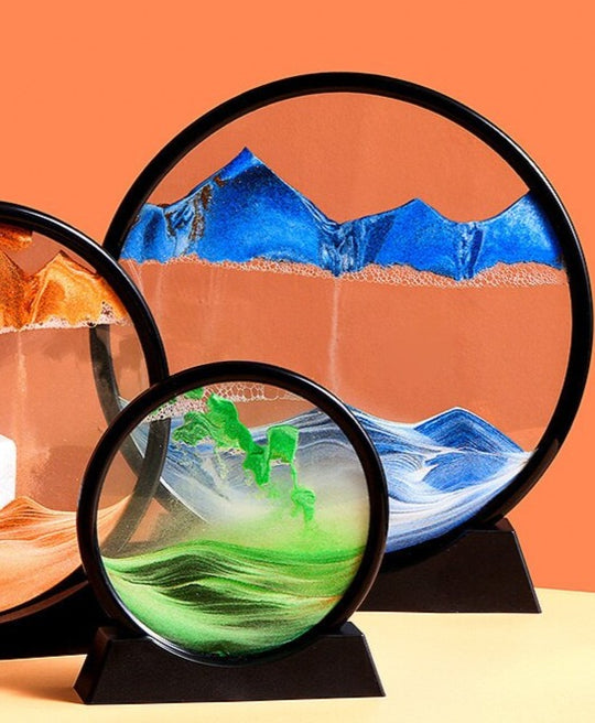 Föränderlig Kvicksand Konstmålning