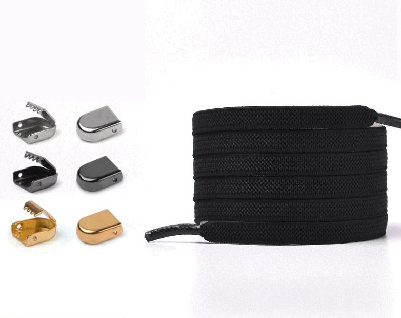 No-tie Elastiskt Spänne Spänne Skosnören