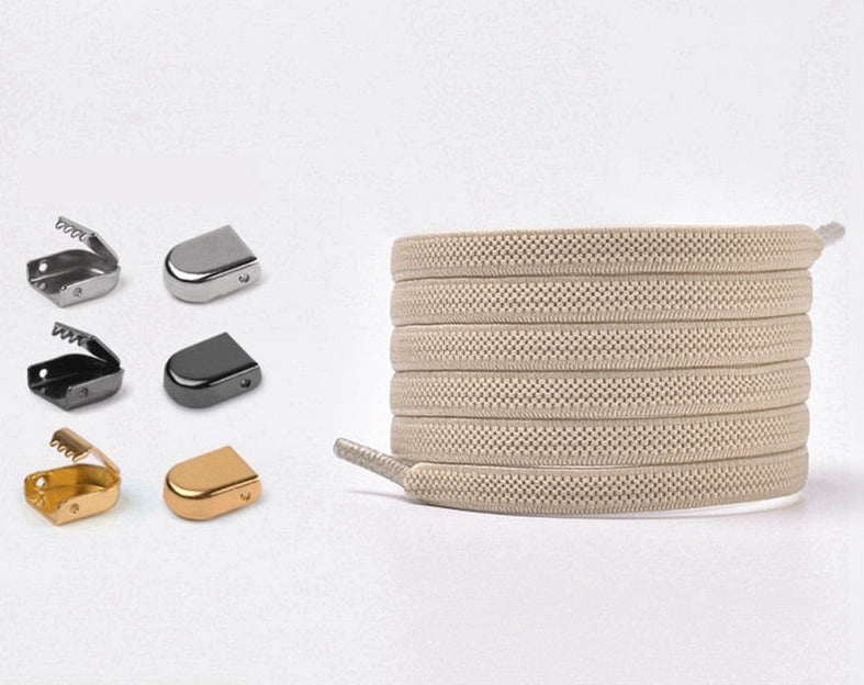 No-tie Elastiskt Spänne Spänne Skosnören
