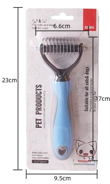 Dubbelsidig Hund Grooming Borste