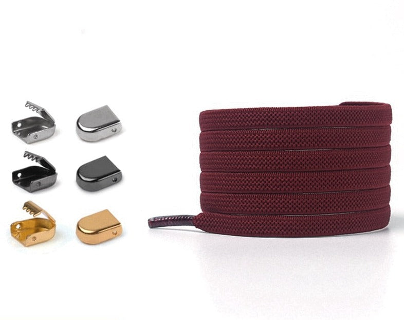 No-tie Elastiskt Spänne Spänne Skosnören