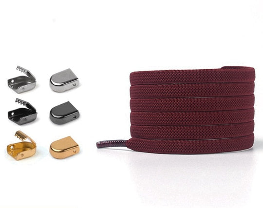 No-tie Elastiskt Spänne Spänne Skosnören