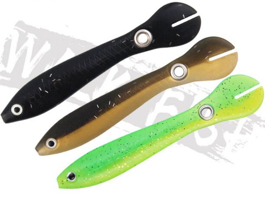 Mjuk Bionic Hoppande Fisklure (3 stycken/uppsättning)