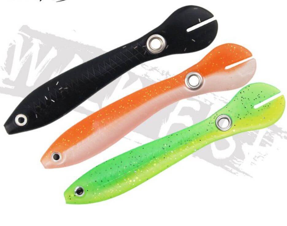 Mjuk Bionic Hoppande Fisklure (3 stycken/uppsättning)