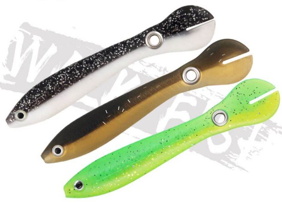 Mjuk Bionic Hoppande Fisklure (3 stycken/uppsättning)