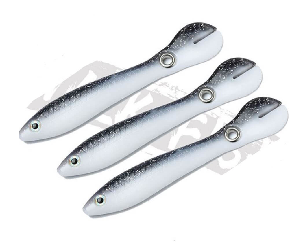 Mjuk Bionic Hoppande Fisklure (3 stycken/uppsättning)