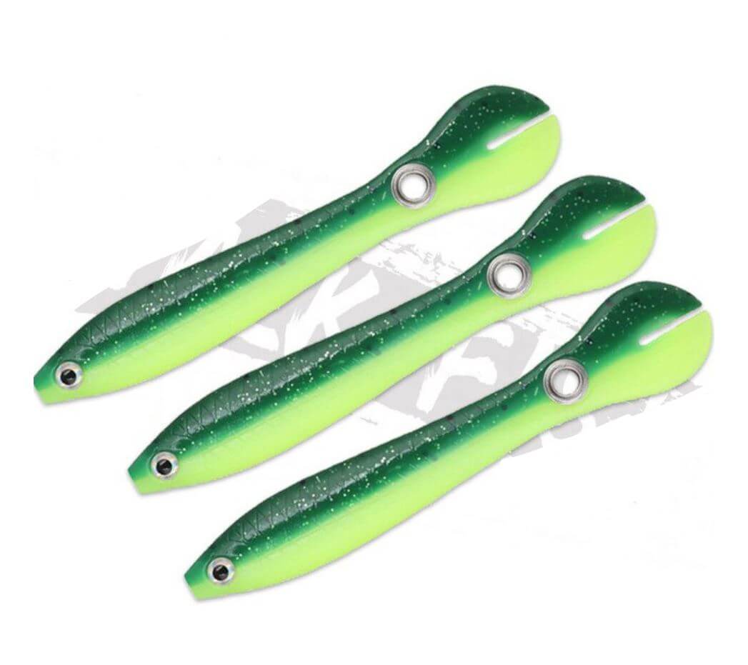 Mjuk Bionic Hoppande Fisklure (3 stycken/uppsättning)