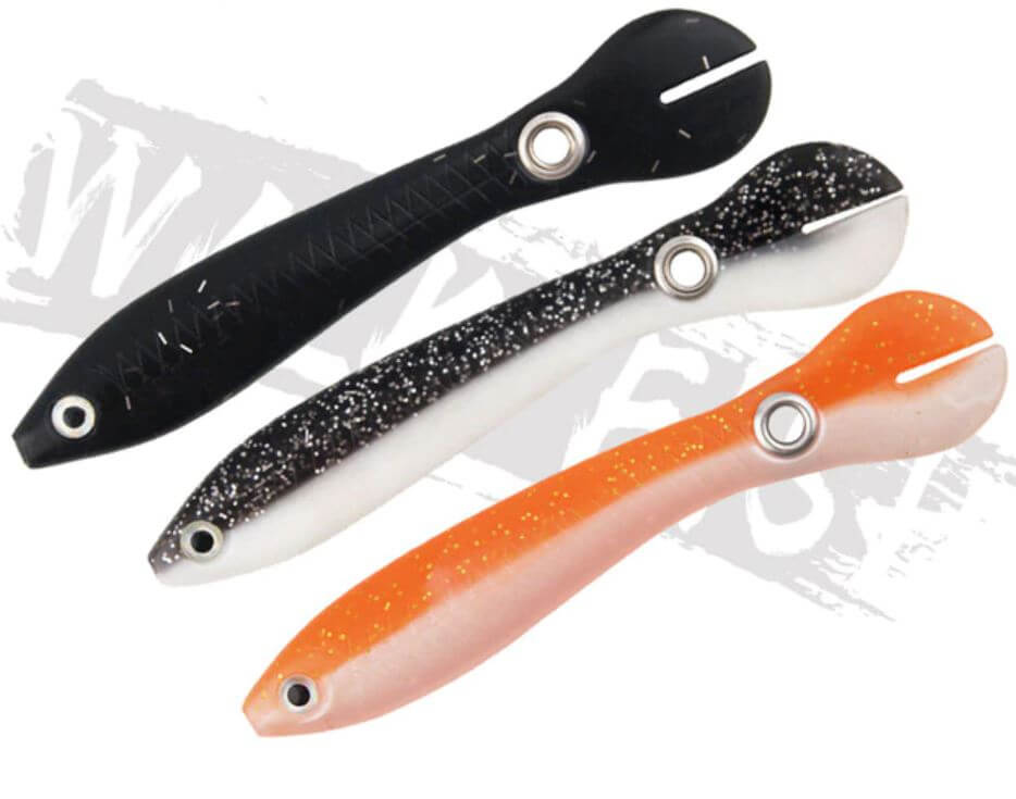 Mjuk Bionic Hoppande Fisklure (3 stycken/uppsättning)