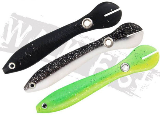 Mjuk Bionic Hoppande Fisklure (3 stycken/uppsättning)