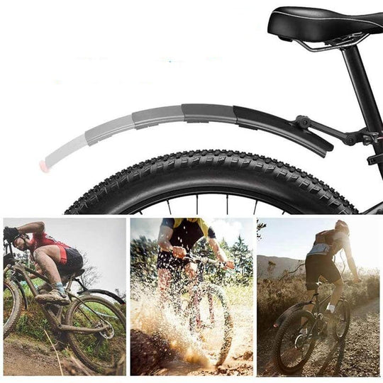 Cykel infällbart stänkskydd