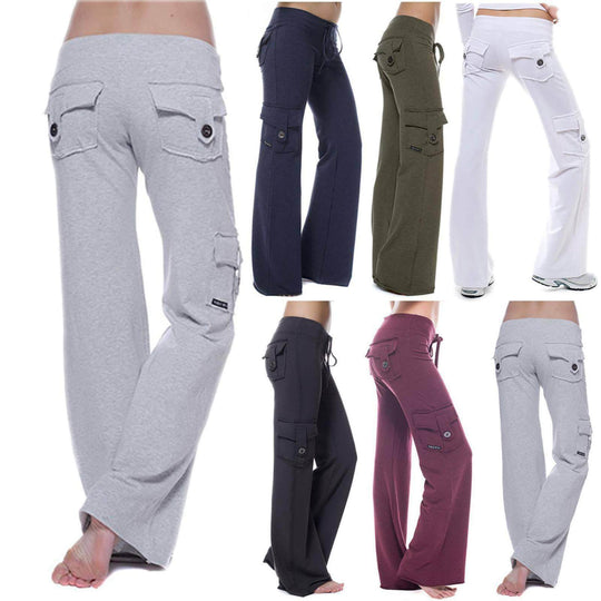 Kvinnor Bootleg Cargo Pants